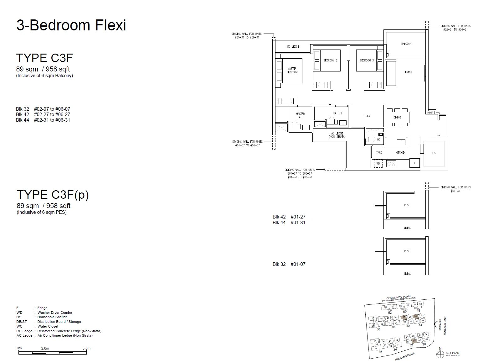 Floor plan type C3F
