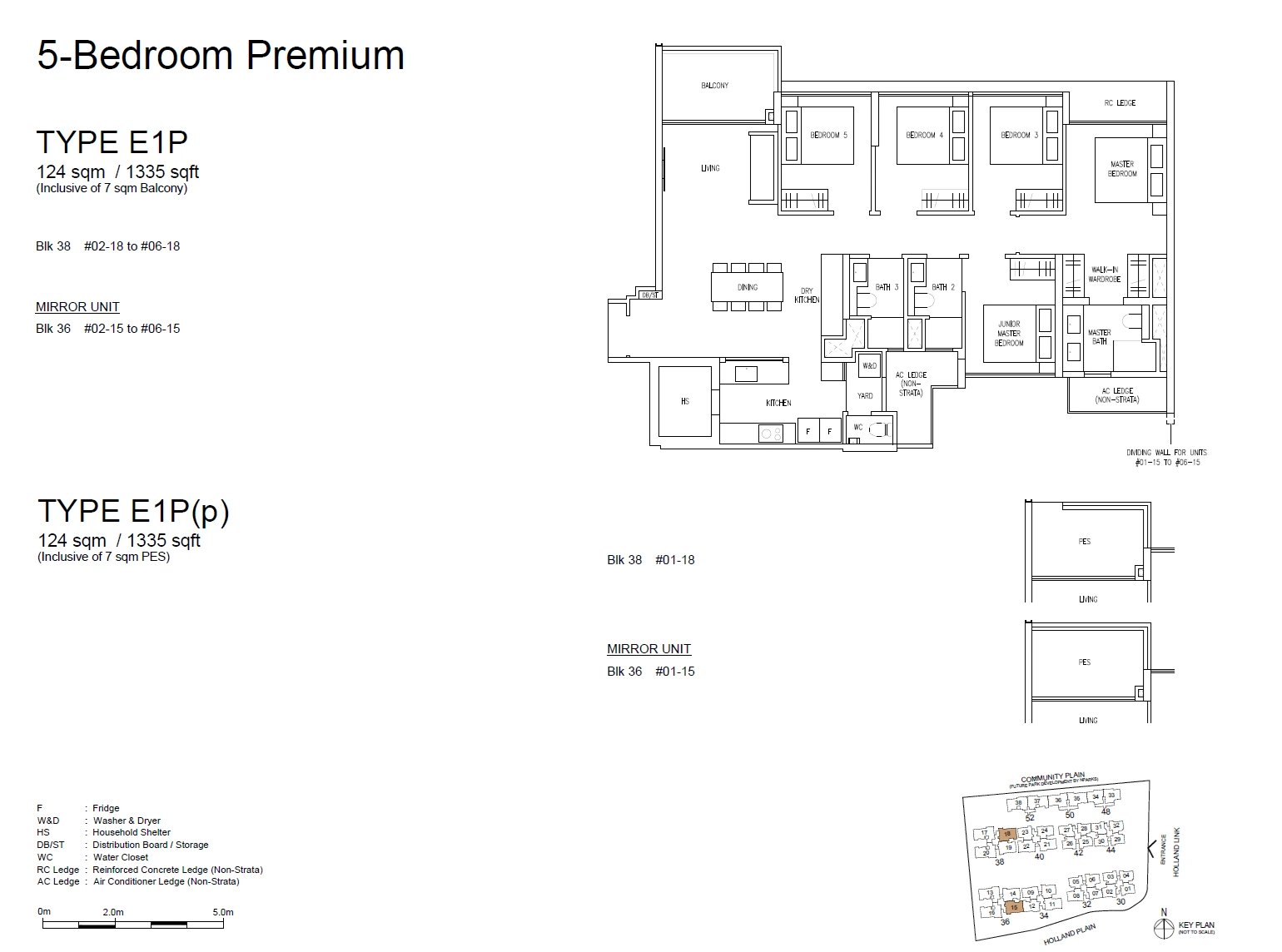Floor plan type E1P