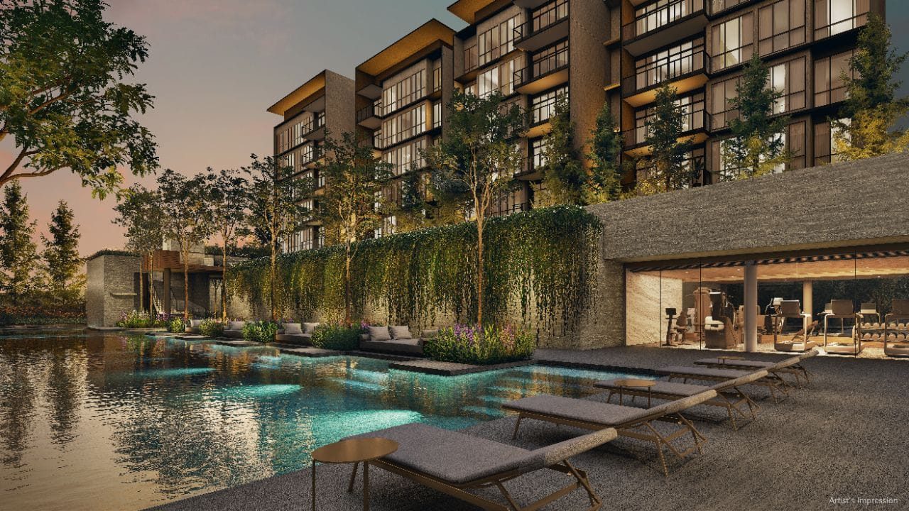 Lakeside Pool — artist's impression
